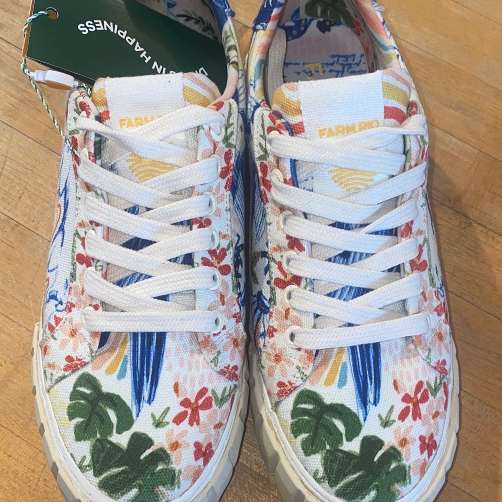 FARM Rio Floral Print Sneakers